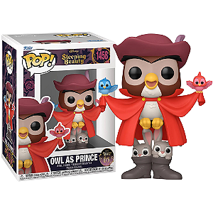 Funko Pop! Disney A Bela Adormecida Owl As Prince 1458
