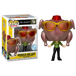Funko Pop! Television Friends 2 Wave Turkey Monica Geller 706 Exclusivo Metalico