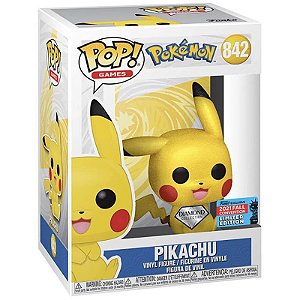 Funko Pop! Games Pokemon Pikachu 842 Exclusivo Diamond