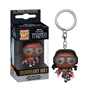 Funko Pop! Keychain Chaveiro Marvel Black Panther Ironheart MK1