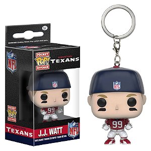 Funko Pop! Keychain Chaveiro Football NFL J.J. Watt