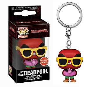 Funko Pop! Keychain Chaveiro Marvel Lazy River Deadpool