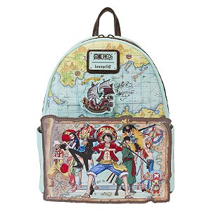 Loungefly Mini Backpack One Piece 25th Anniversary Straw Hat Pirates