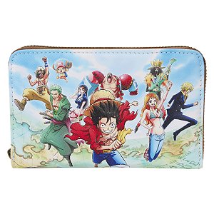 Loungefly Mini Backpack One Piece 25th Anniversary Straw Hat Wallet