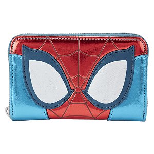 Loungefly Mini Backpack Marvel Metallic Spider-Man Wallet