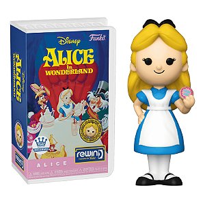 Funko Pop! Rewind VHS Filme Alice in Wonderland Alice Exclusivo Chase