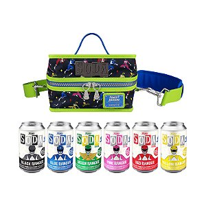 Loungefly Mini Backpack Soda Mighty Morphin Power Rangers 6 Pack