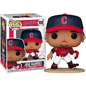 Funko Pop! Baseball MLB Cleveland Guardians Jose Ramirez 100 Exclusivo