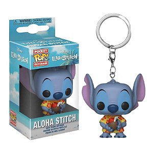 Funko Pop! Keychain Chaveiro Lilo & Stitch Aloha Stitch