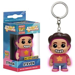 Funko Pop! Keychain Chaveiro Steven Universe Steven Exclusivo Glow