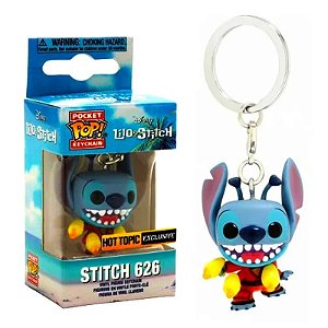 Funko Pop! Keychain Chaveiro Lilo & Stitch Stitch 626 Exclusivo