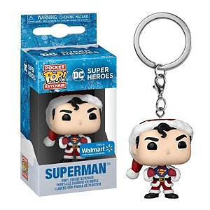 Funko Pop! Keychain Chaveiro DC Comics Superman Exclusivo