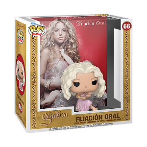 Funko Pop! Albums Rocks Shakira Fijacion Oral 66