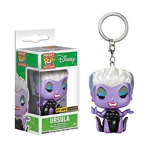 Funko Pop! Keychain Chaveiro Disney A Pequena Sereia Ursula Exclusivo