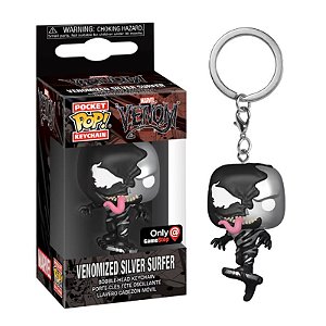 Funko Pop! Keychain Chaveiro Venom Venomized Silver Surfer Exclusivo