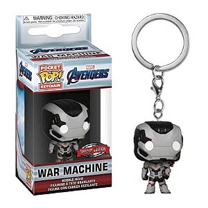 Funko Pop! Keychain Chaveiro Avengers War Machine Exclusivo