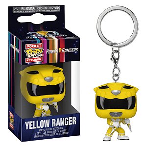 Funko Pop! Keychain Chaveiro Power Rangers Yellow Ranger