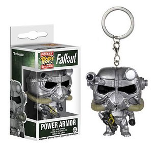 Funko Pop! Keychain Chaveiro Games Fallout Power Armor