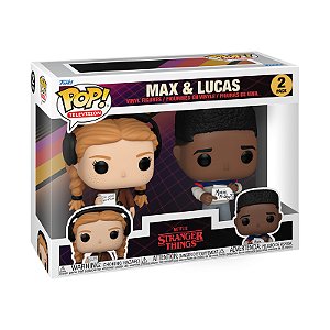 Funko Pop! Television Stranger Things Max & Lucas 2 Pack