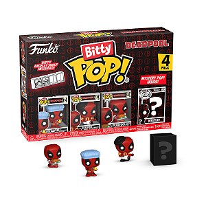 Funko Bitty Pop! Marvel Deadpool Bathtime, Flamenco, Supper Hero + Surpresa