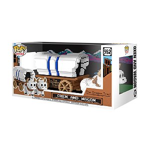 Funko Pop! Rides The Oregon Trail Oxen and Wagon 982