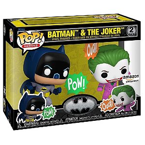 Funko Pop! Heroes DC Comics Batman & The Joker 2 Pack Exclusivo