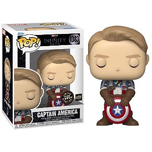 Funko Pop! Marvel Infinity Saga Captain America 1383 Exclusivo Chase
