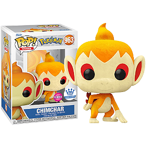 Funko Pop! Games Pokemon Chimchar 963 Exclusivo Flocked