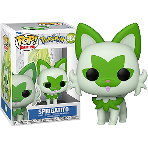 Funko Pop! Games Pokemon Sprigatito 984 (Vaulted, 2024)