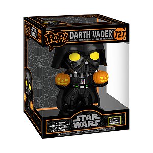 Funko Pop! Television Star Wars Halloween Darth Vader 727 Com Luz