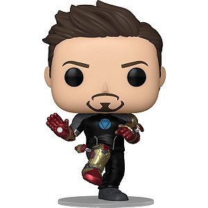 Funko Pop! Marvel Homem de Ferro / Iron Man Tony Stark 1416 Exclusivo Glow * SEM CAIXA COM DETALHE