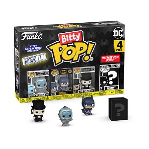Funko Bitty Pop! DC Comics Mr. Freeze, Batman, The Penguin + Surpresa