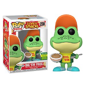 Funko Pop! Ad Icons Honey Smacks Dig Em Frog 230 Exclusivo SDCC 2024