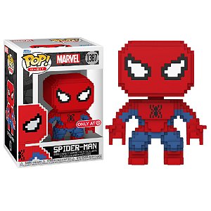 Funko Pop! Marvel Homem Aranha / Spider Man 1387 Exclusivo 8-Bit
