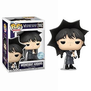 Funko Pop! Television Wandinha Wednesday Addams 1552 Exclusivo