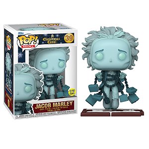 Funko Pop! Books A Christmas Carol Jacob Marley 39 Exclusivo Glow