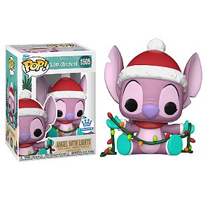 Funko Pop! Disney Lilo & Stitch Natal Angel With Lights 1505 Exclusivo