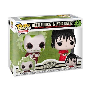 Funko Pop! Filme Beetlejuice / Os Fantasmas Se Divertem Beetlejuice & Lydia Deetz 2 Pack