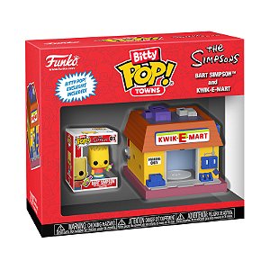 Funko Bitty Pop! Towns The Simpsons Bart Simpson Kwik-E-Mart