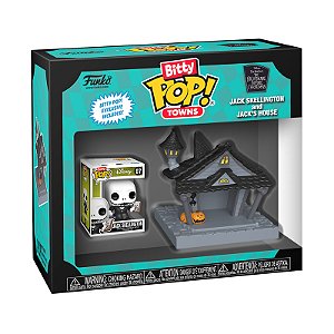 Funko Bitty Pop! Towns Estranho Mundo de Jack Skellington and Jack’s House