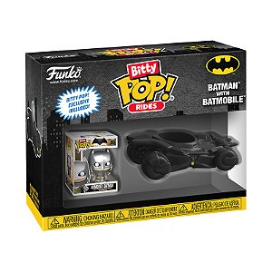 Funko Bitty Pop! Rides Dc Comics Armored Batman With Batmobile