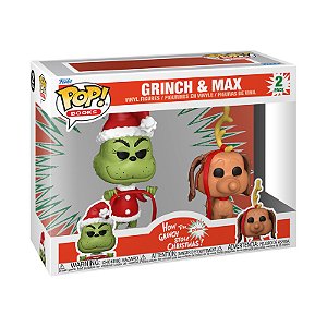 Funko Pop! Filme O Grinch Natal Christmas Grinch & Max 2 Pack