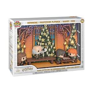 Funko Pop! Moment Harry Potter E A Pedra Filosofal Especial de Natal Great Hall Holiday 10