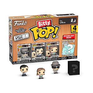 Funko Bitty Pop! Television The Office Dwight Schrute, Michael Scott, Pam Beesly + Surpresa