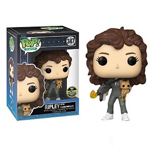 Funko Pop! Digital NFT Alien Ripley With Flamethrower 347 Exclusivo 2200 Pcs