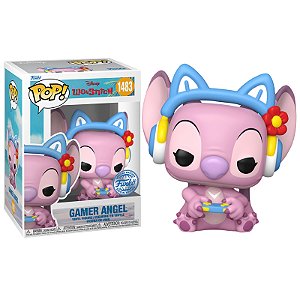 Funko Pop! Disney Lilo & Stitch Gamer Angel 1483 Exclusivo