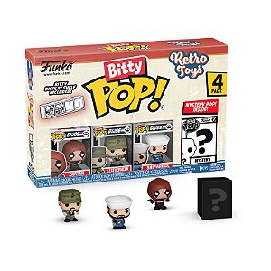 Funko Bitty Pop! Retro Toys Zartan, Leatherneck, Shipwreck + Surpresa