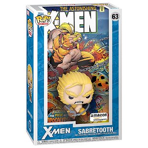 Funko Pop! Comic Covers Marvel X-Men Sabretooth 63 Exclusivo