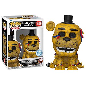 Funko Pop! Games Five Nights At Freddys Withered Golden Freddy 1033 Exclusivo
