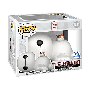 Funko Pop! Animation Disney Big Hero Baymax With Mochi 1541 Exclusivo